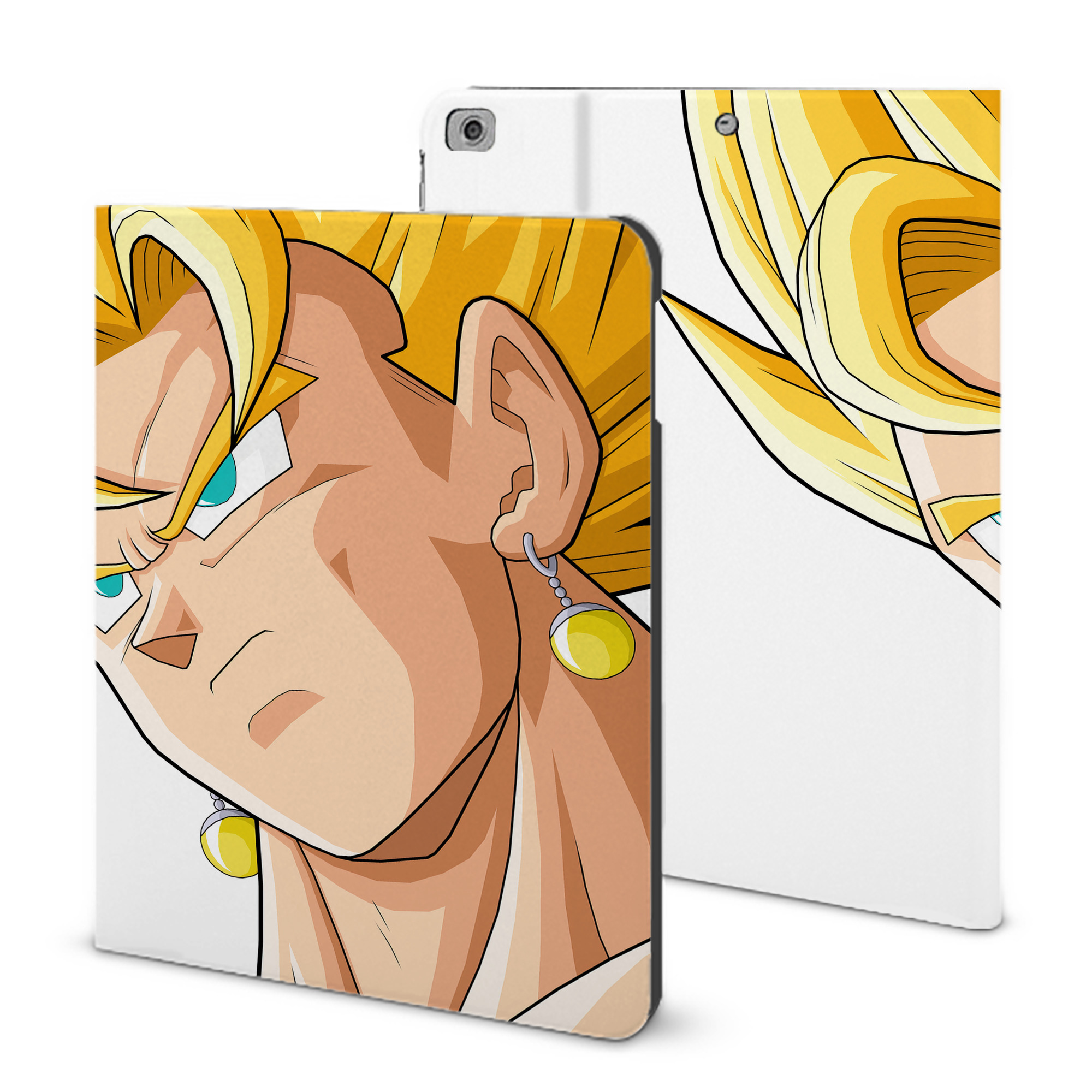 （画像用） ドラゴンボール DRAGON BALL IPad ケース ブック型 PUレザー TPU 耐衝撃 軽量 薄型 ペン収納なし 全面保護 IPad 各モデル対応